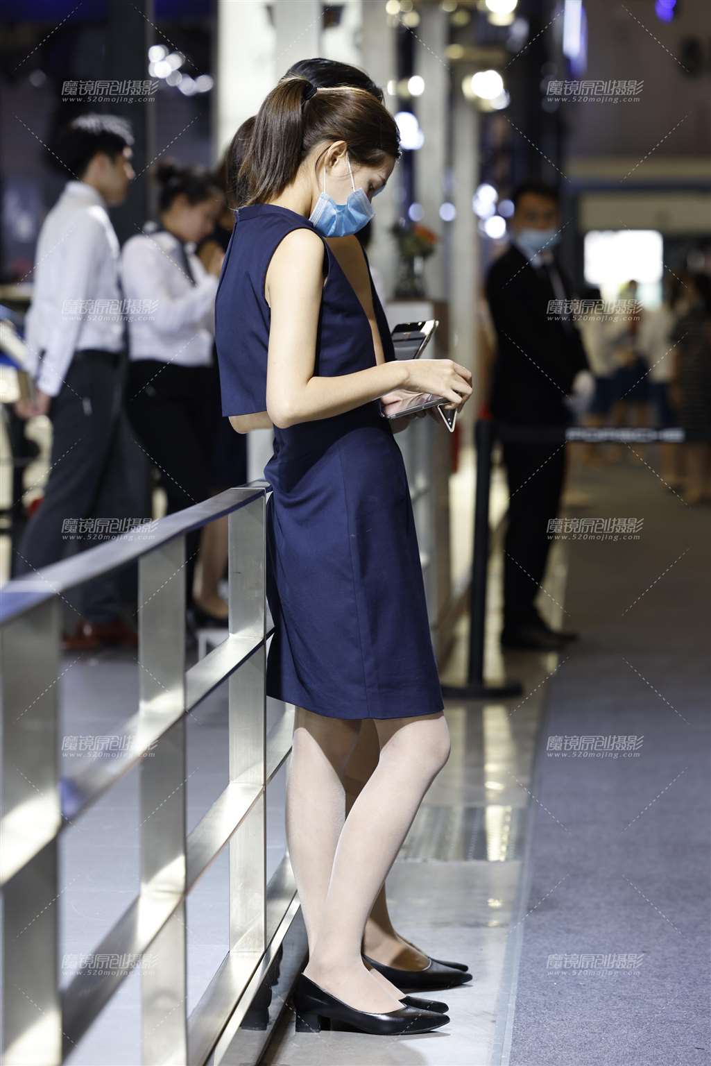 图片[3]-20201003展会上的肉丝销售礼仪合集-街拍流行馆
