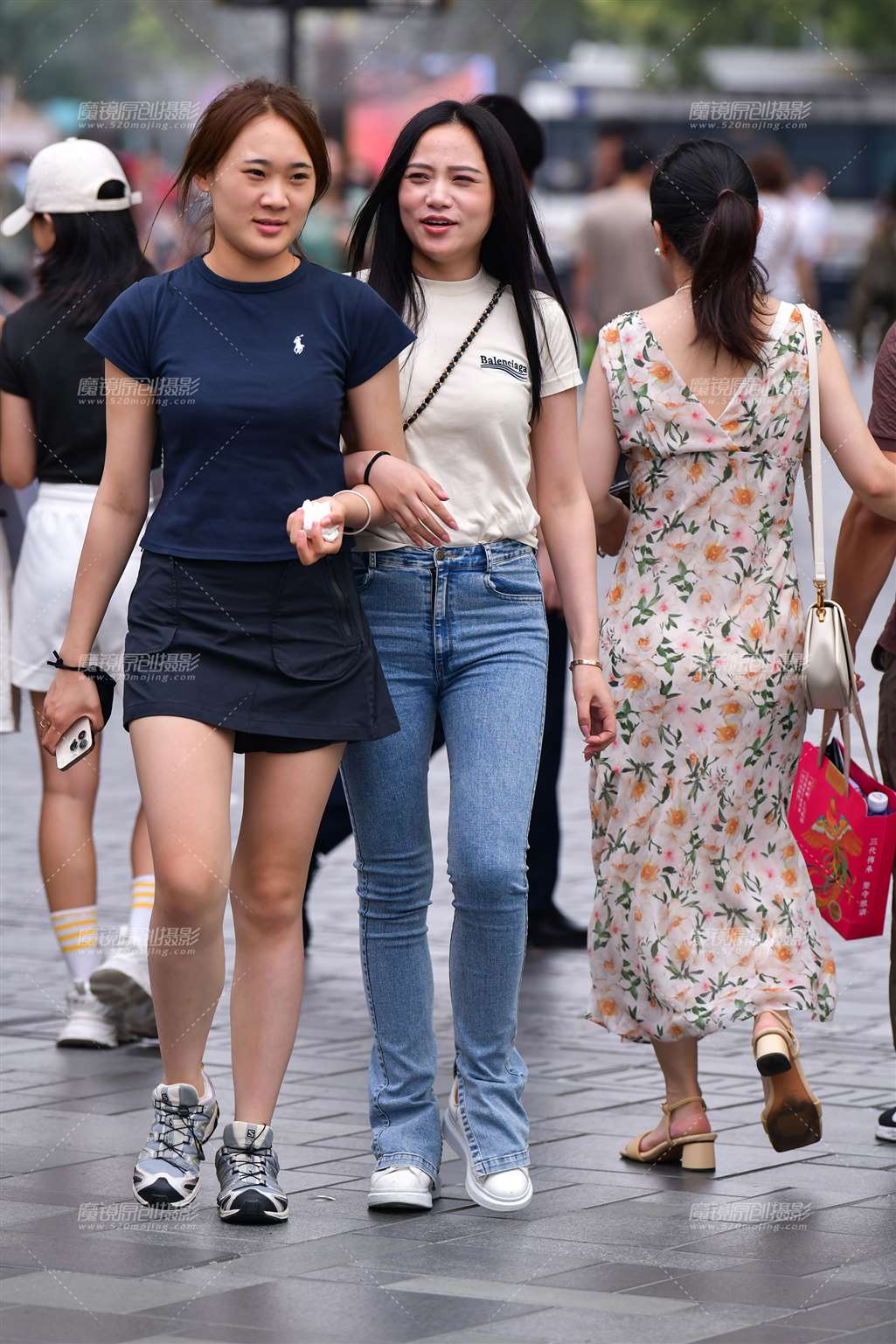图片[4]-韵味牛仔裤美女-街拍流行馆