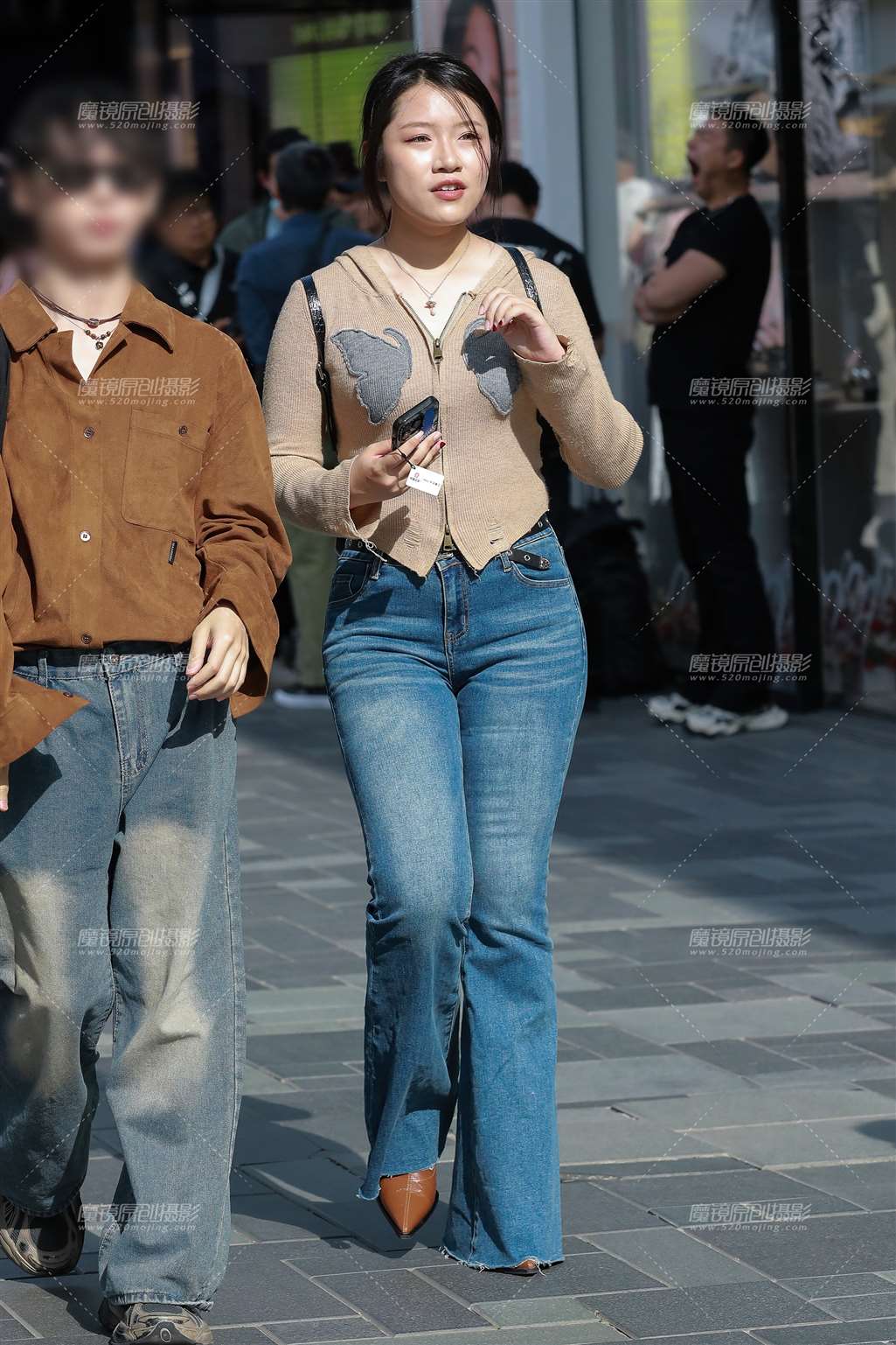 图片[3]-丰润牛仔裤女友-街拍流行馆
