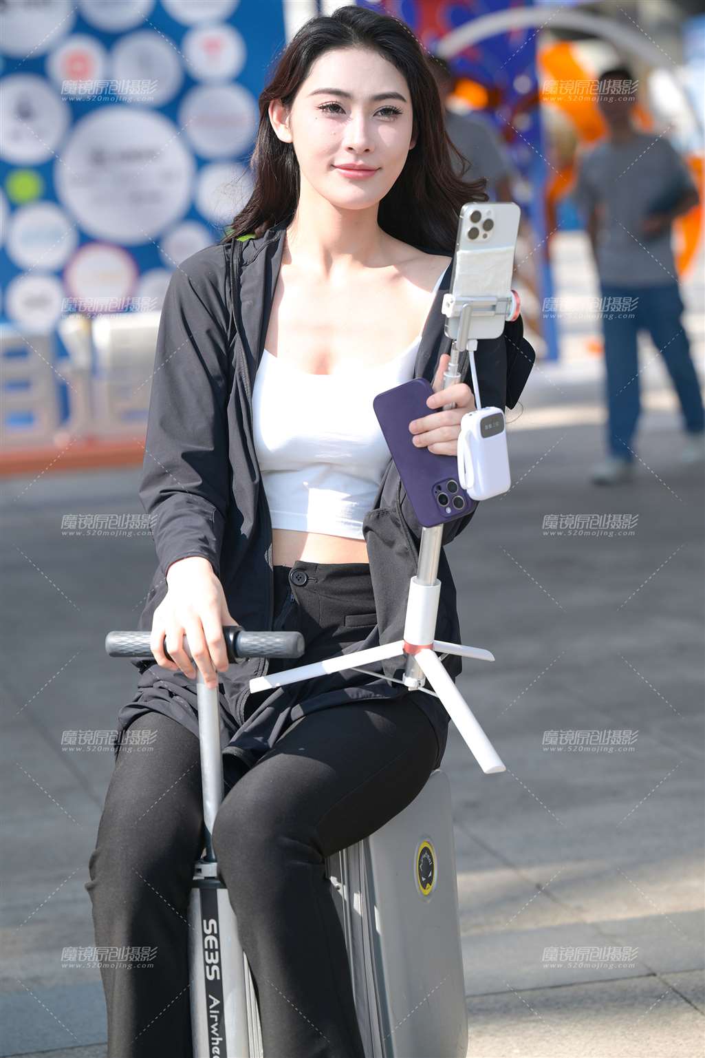 图片[4]-搭讪下班女主持-街拍流行馆