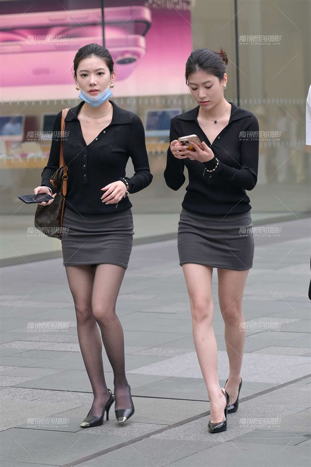 图片[3]-搭讪姐妹花-街拍流行馆
