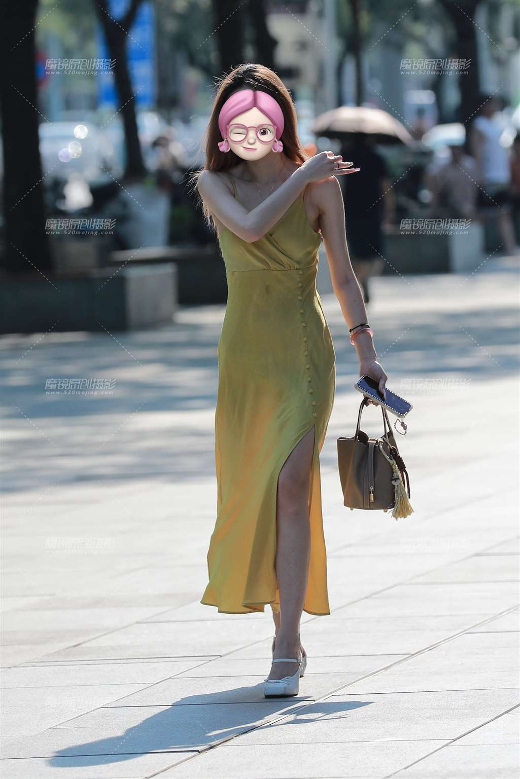 图片[3]-长裙美女-街拍流行馆