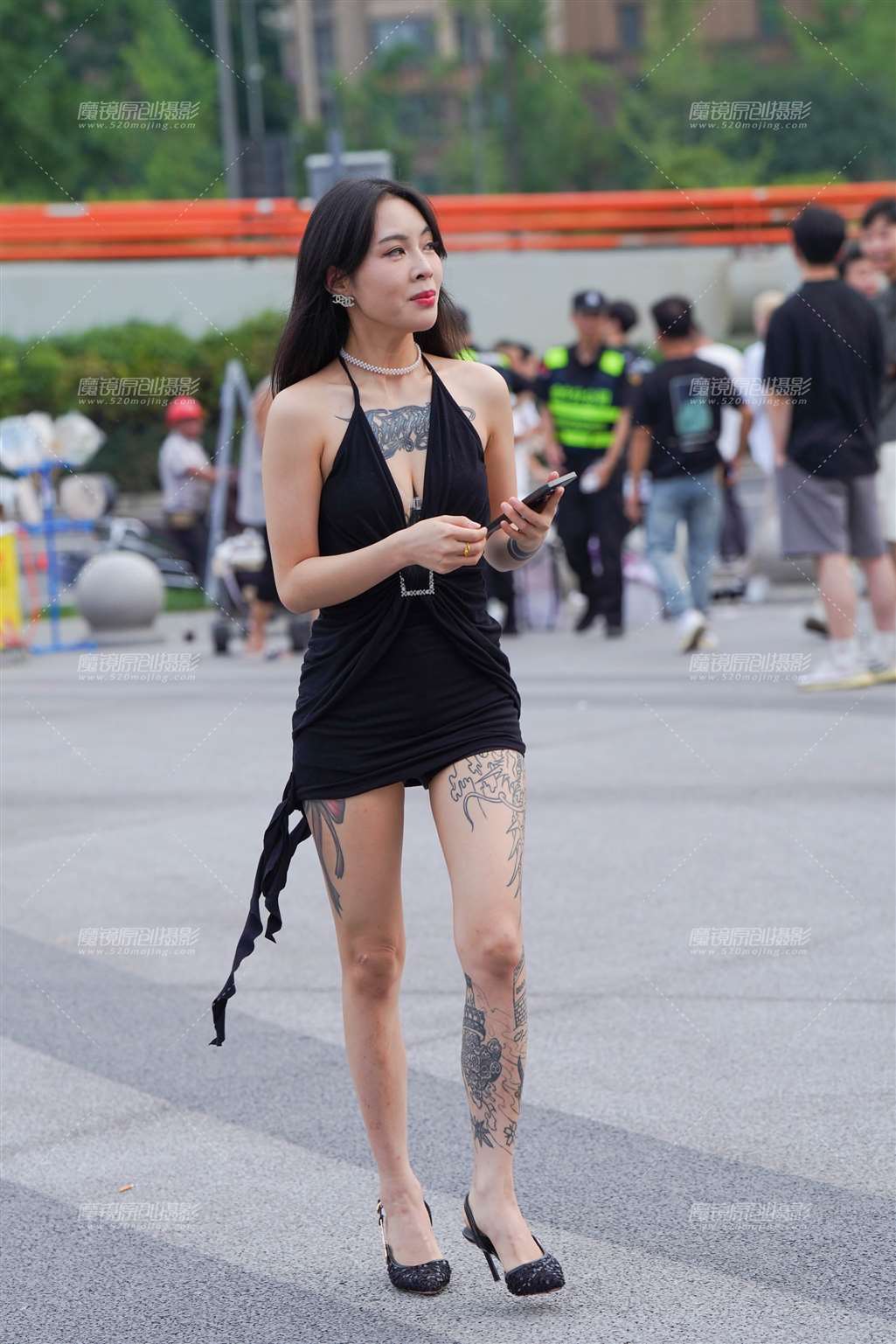 纹身美腿