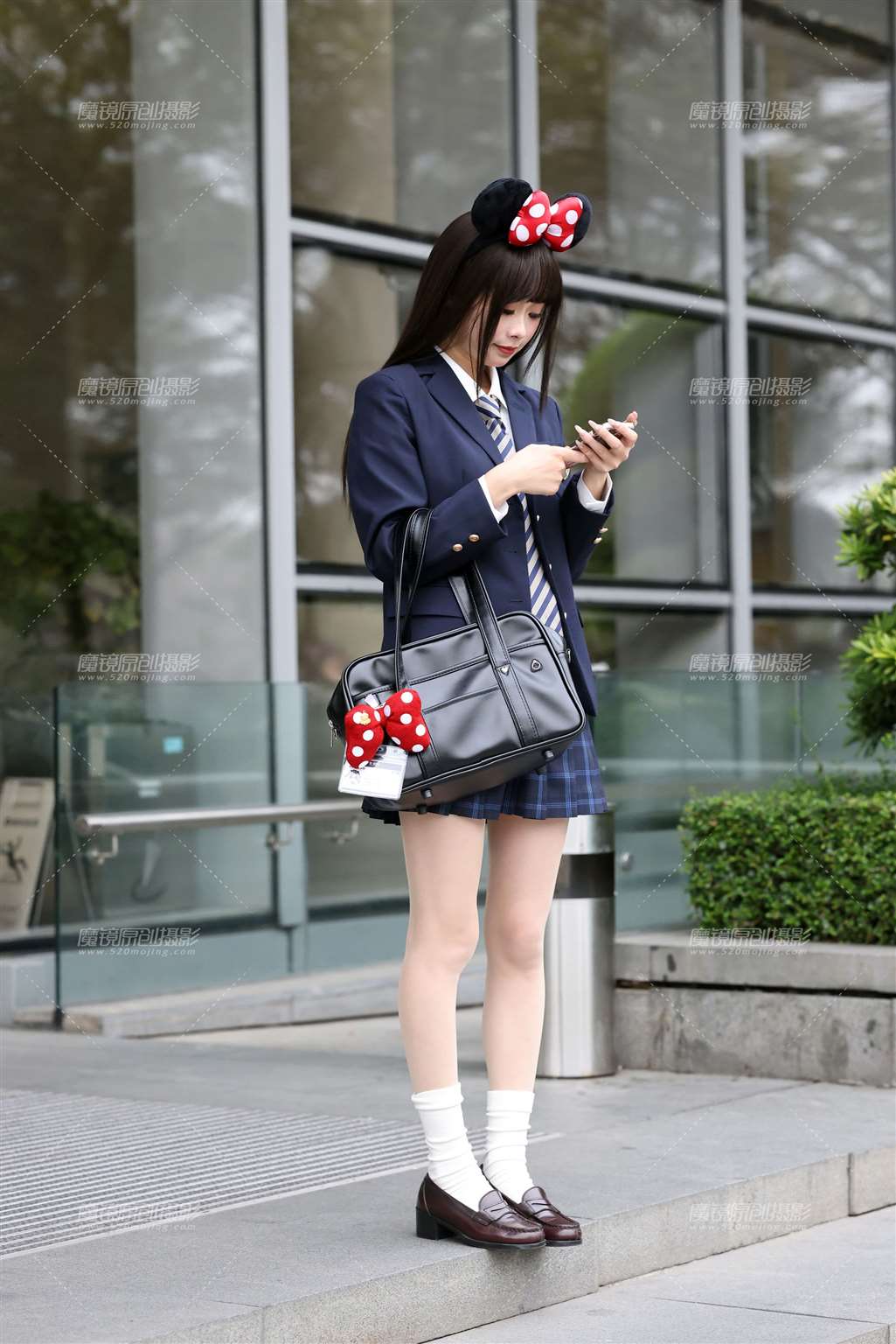 图片[4]-20250215一个很kawaii的jk肉丝美腿美眉-街拍流行馆