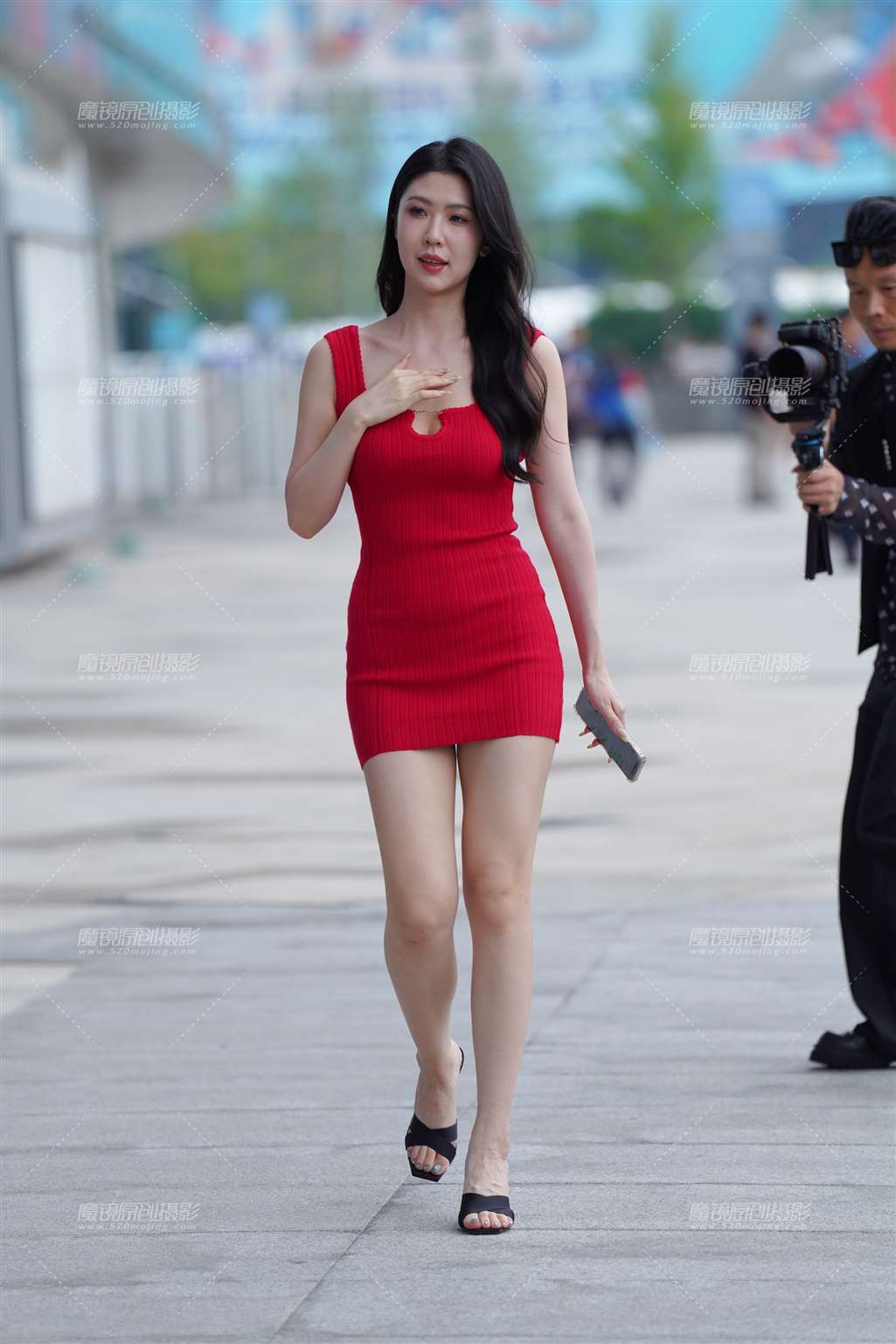 图片[3]-温柔媚红-街拍流行馆