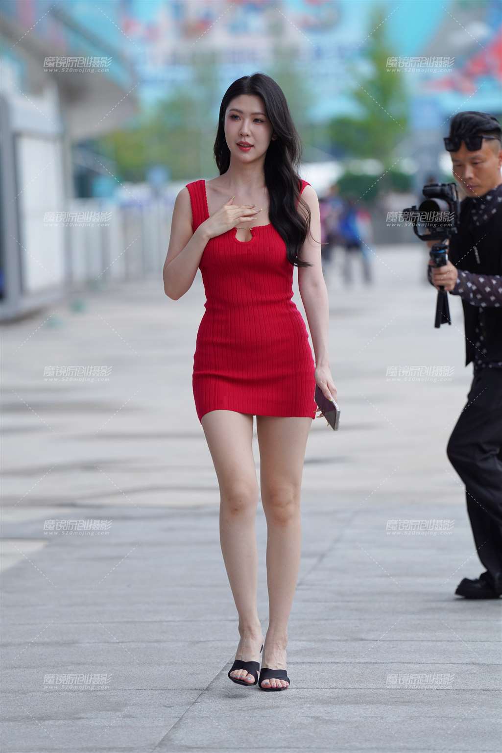 图片[4]-温柔媚红-街拍流行馆