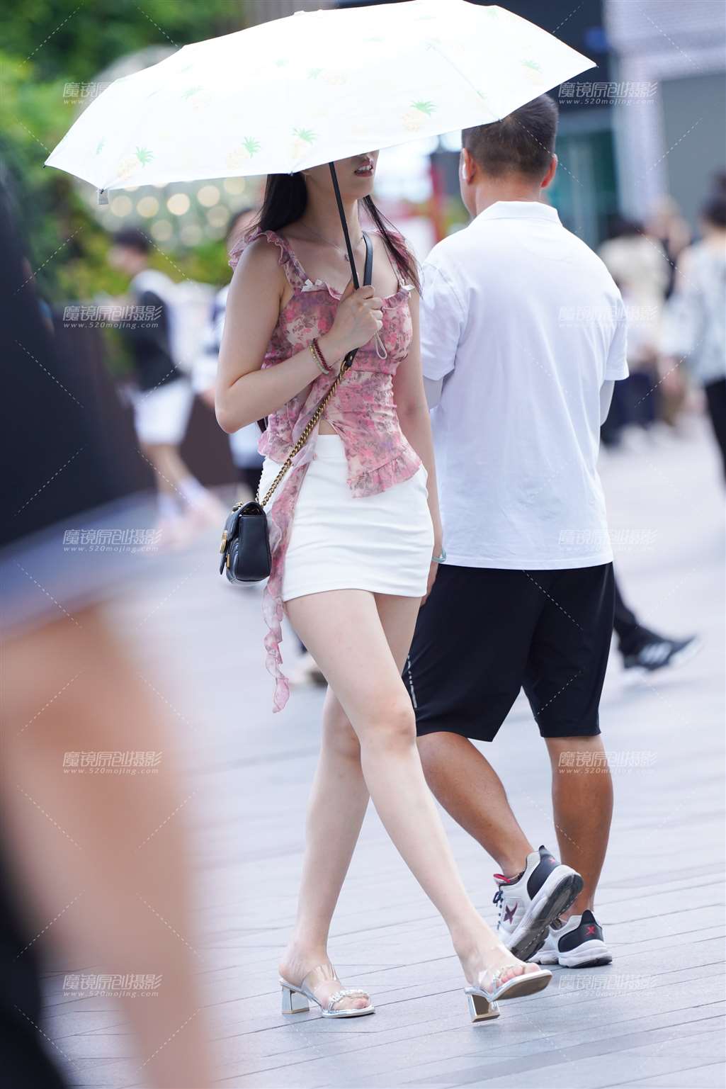 图片[5]-粉调碎花裙-流行馆
