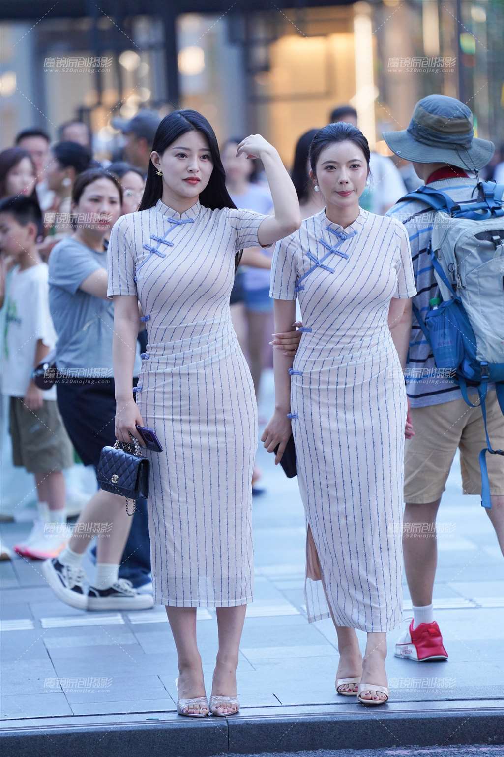 图片[3]-旗袍双珠 快乐加倍 21P-流行馆