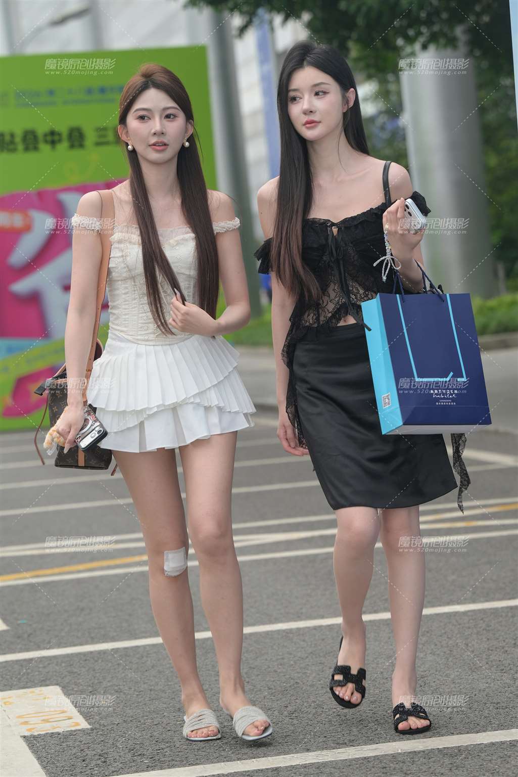 黑白裙美腿 18P-流行馆