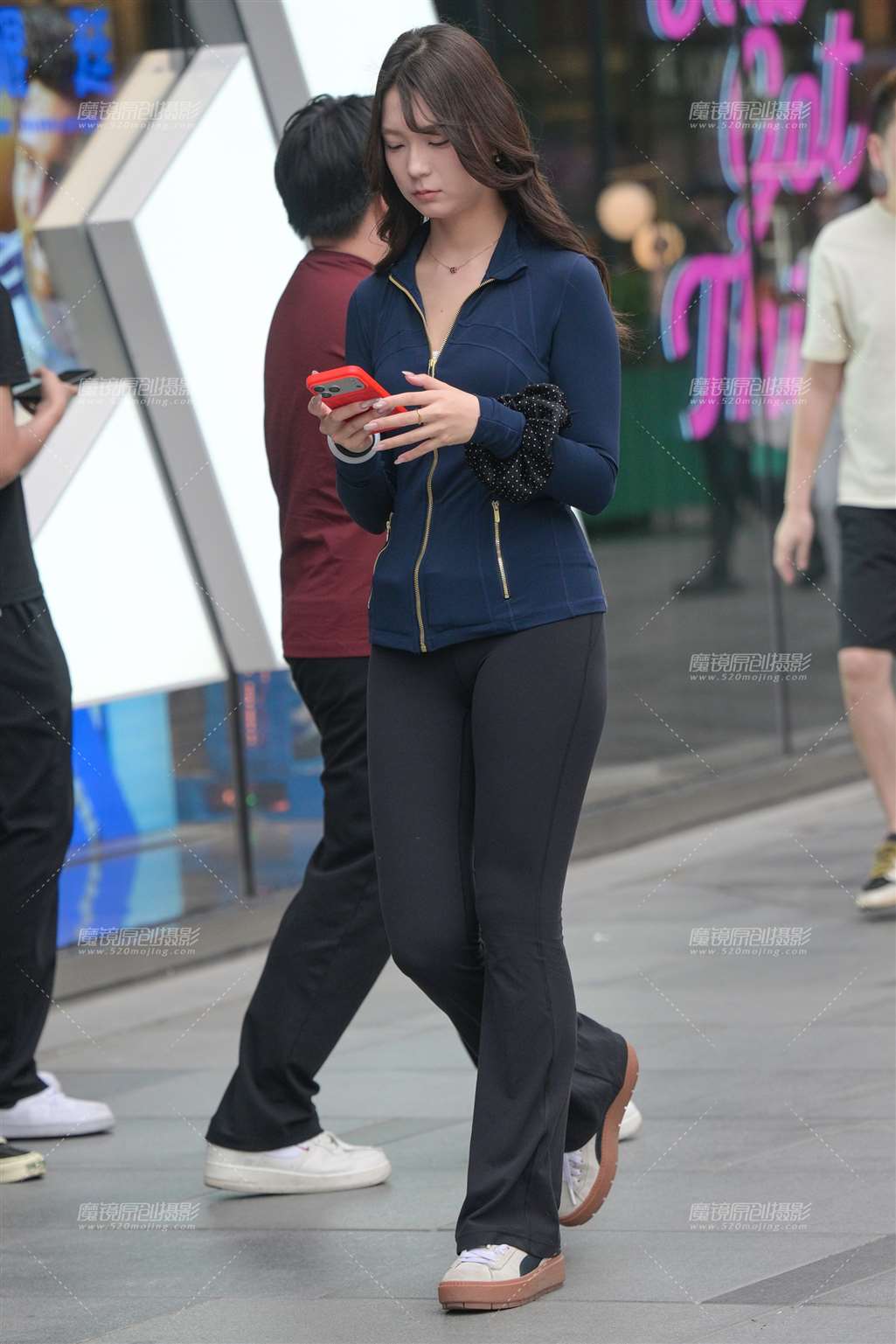 图片[3]-黑色紧身美女 17P-流行馆